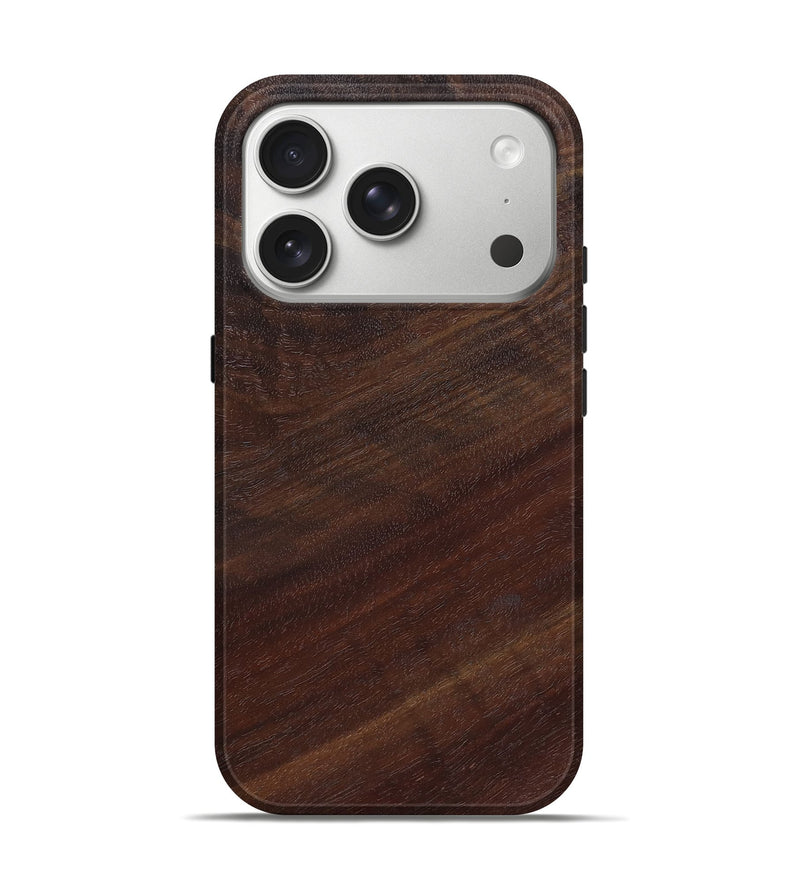 iPhone 17 Pro Wood Live Edge Phone Case - Kennith (Solid Wood, 825869)