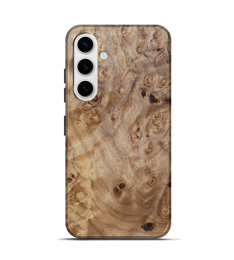 Galaxy S25 Wood Live Edge Phone Case - Foster (Solid Wood, 825871)