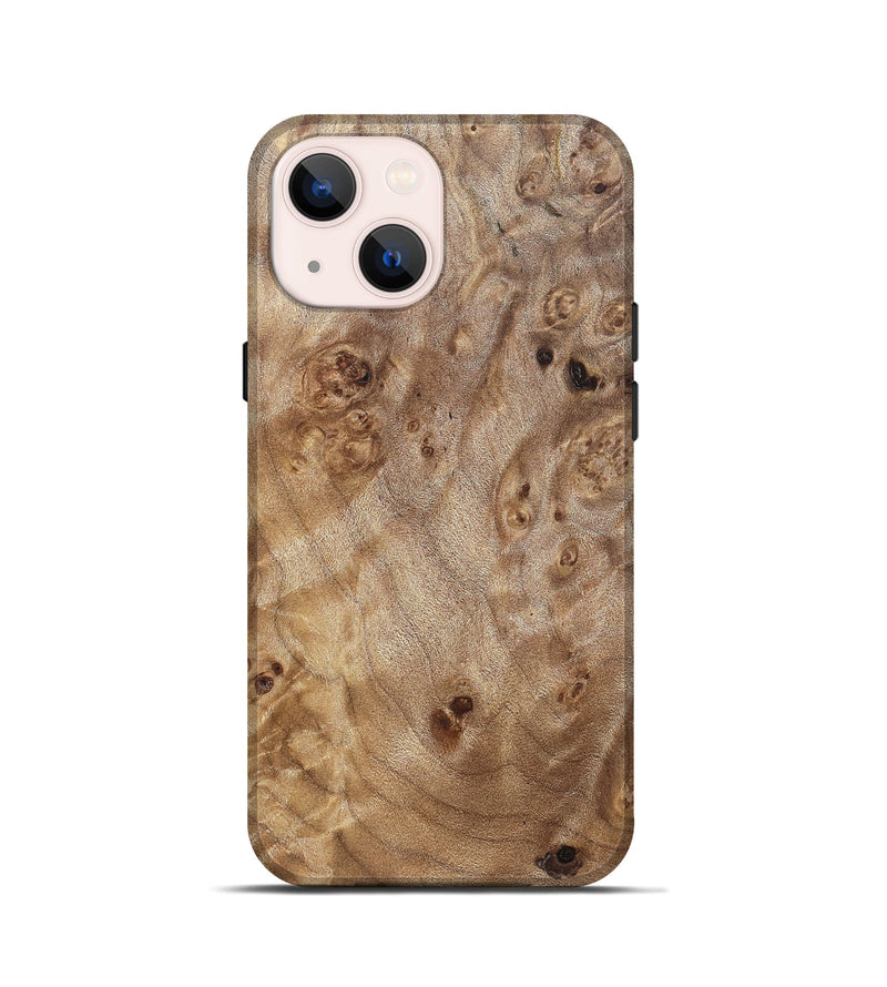 iPhone 13 mini Wood Live Edge Phone Case - Foster (Solid Wood, 825871)
