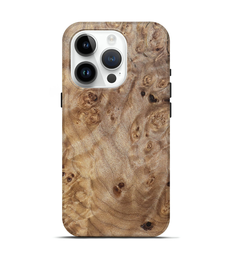 iPhone 15 Pro Wood Live Edge Phone Case - Foster (Solid Wood, 825871)