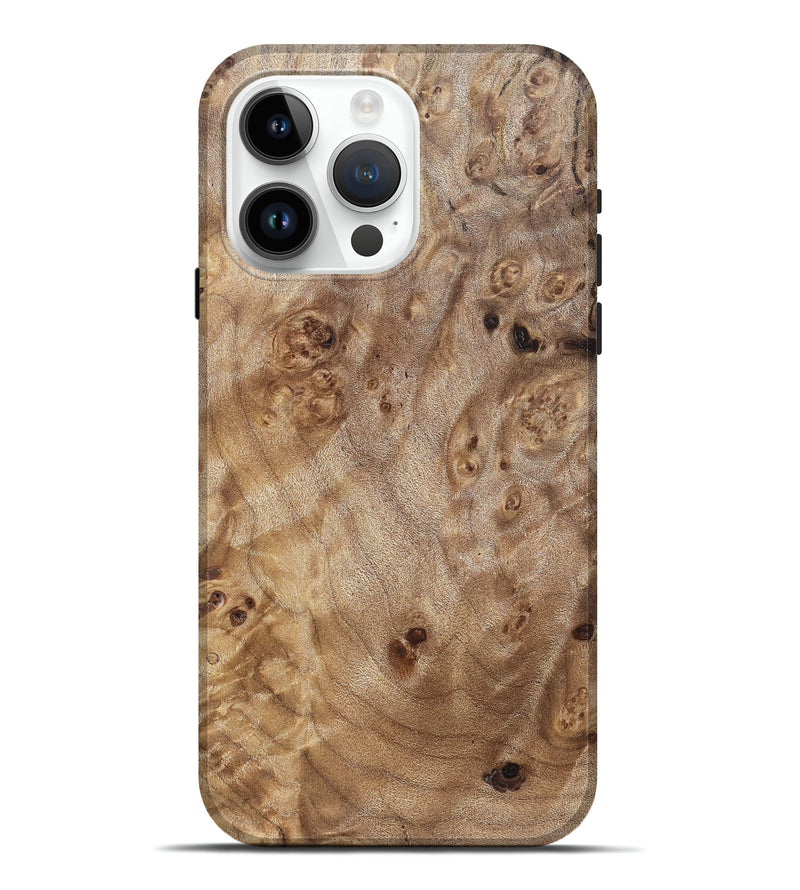 iPhone 15 Pro Max Wood Live Edge Phone Case - Foster (Solid Wood, 825871)
