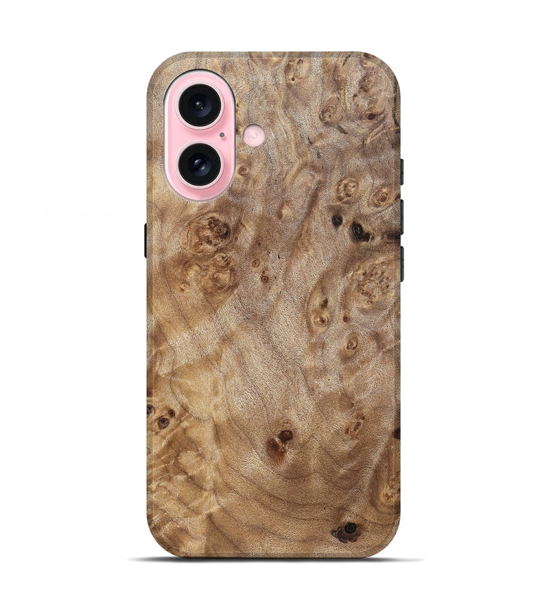 iPhone 17 Wood Live Edge Phone Case - Foster (Solid Wood, 825871)