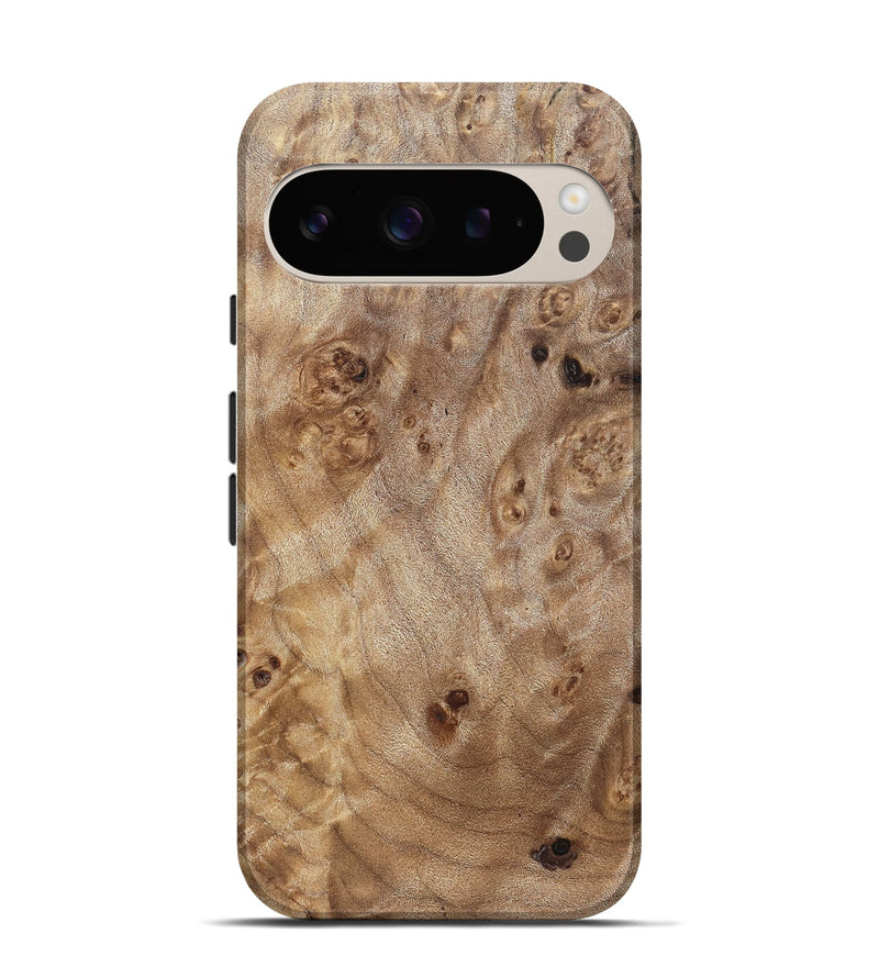 Pixel 9 Pro Wood Live Edge Phone Case - Foster (Solid Wood, 825871)