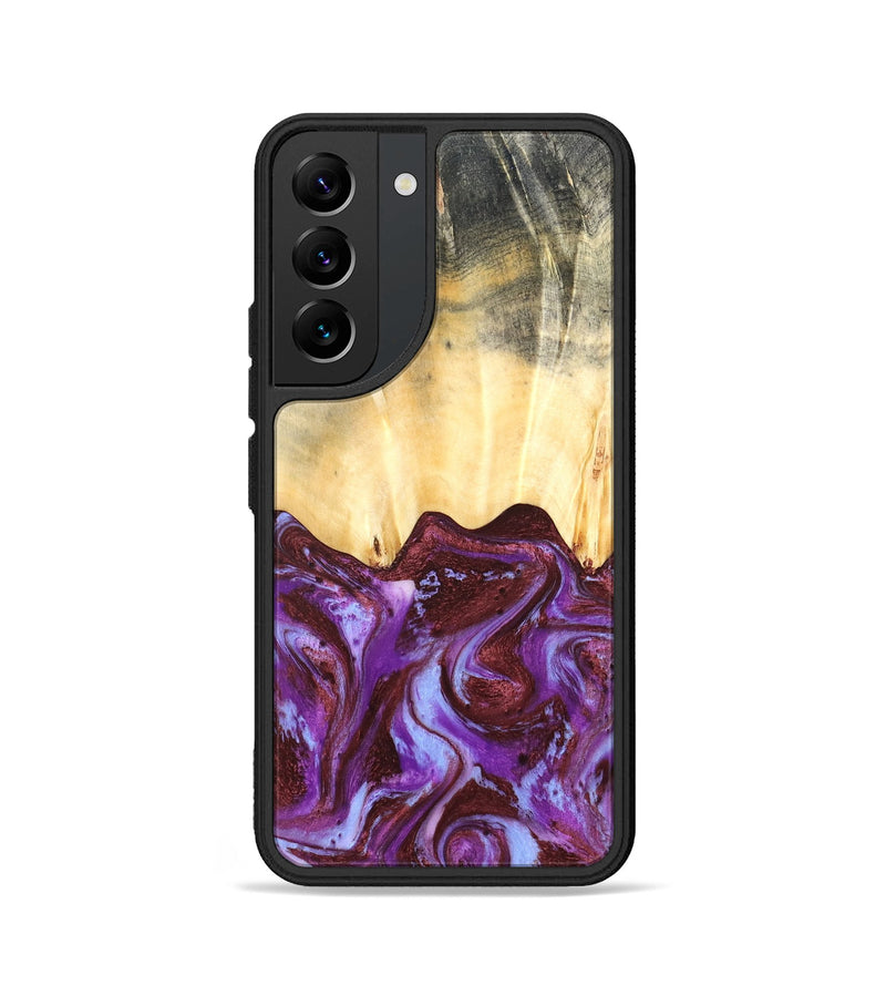 Galaxy S22 Wood Phone Case - Wynter (Purple, 825878)