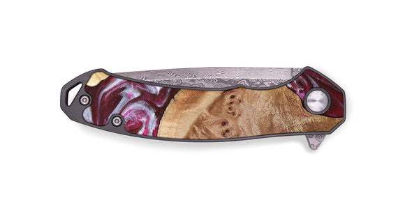 EDC Wood Pocket Knife - Maia (Red, 825880)
