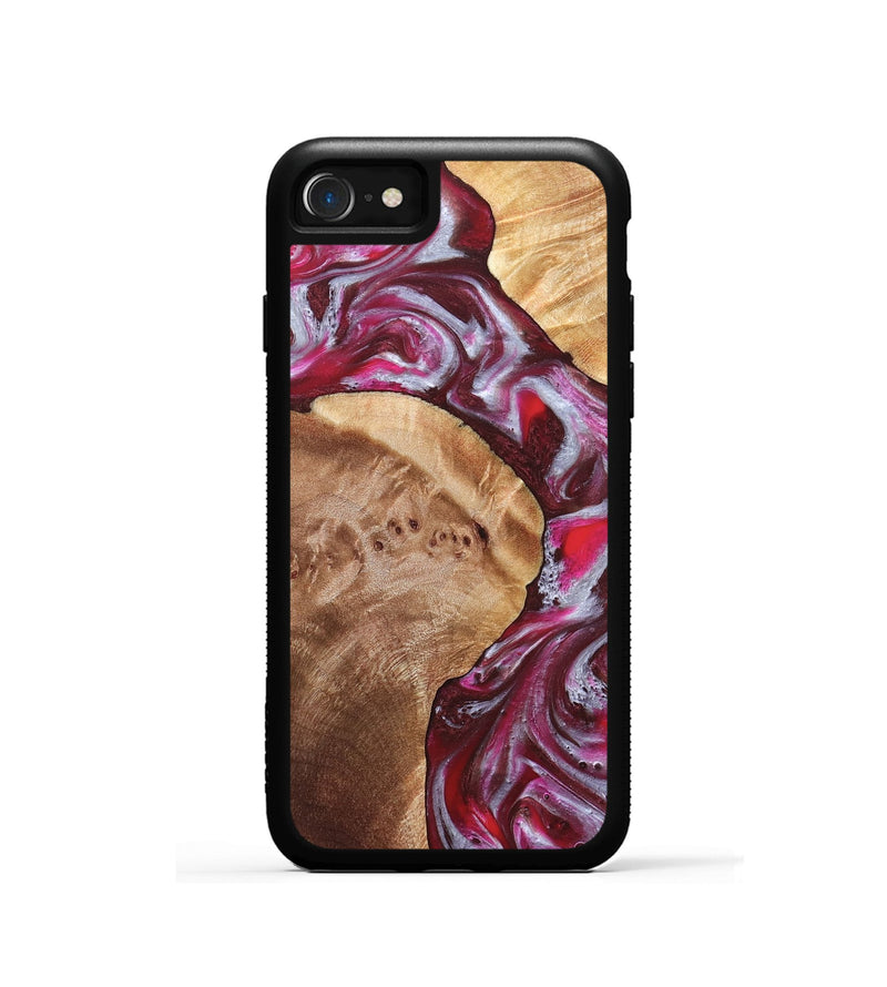 iPhone SE Wood Phone Case - Maia (Red, 825880)
