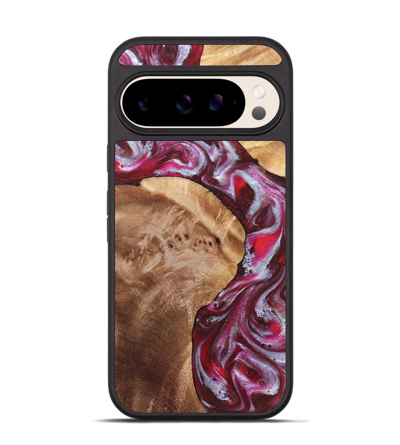 Pixel 10 Wood Phone Case - Maia (Red, 825880)