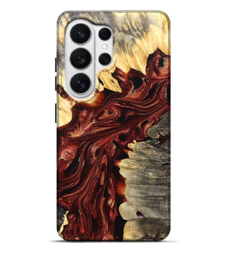 Galaxy S26 Ultra Wood Live Edge Phone Case - Jolie (Red, 825939)