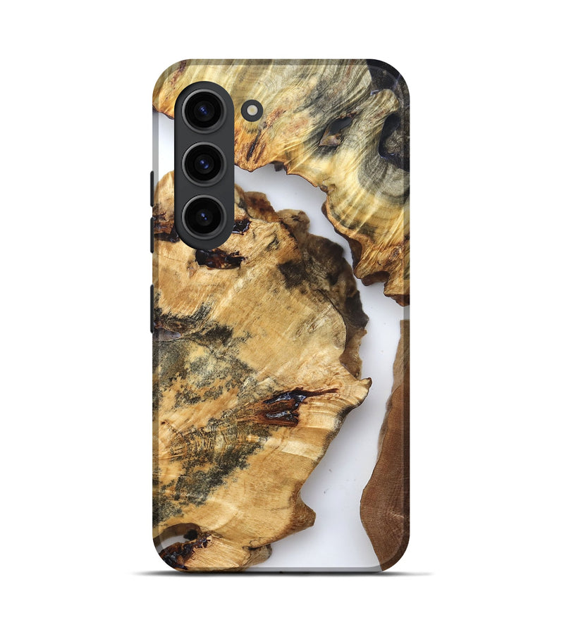 Galaxy S23 Wood Live Edge Phone Case - Otha (Clear, 825943)