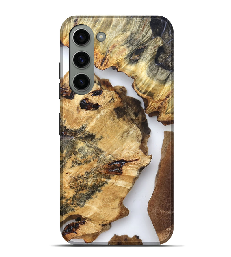 Galaxy S23 Plus Wood Live Edge Phone Case - Otha (Clear, 825943)