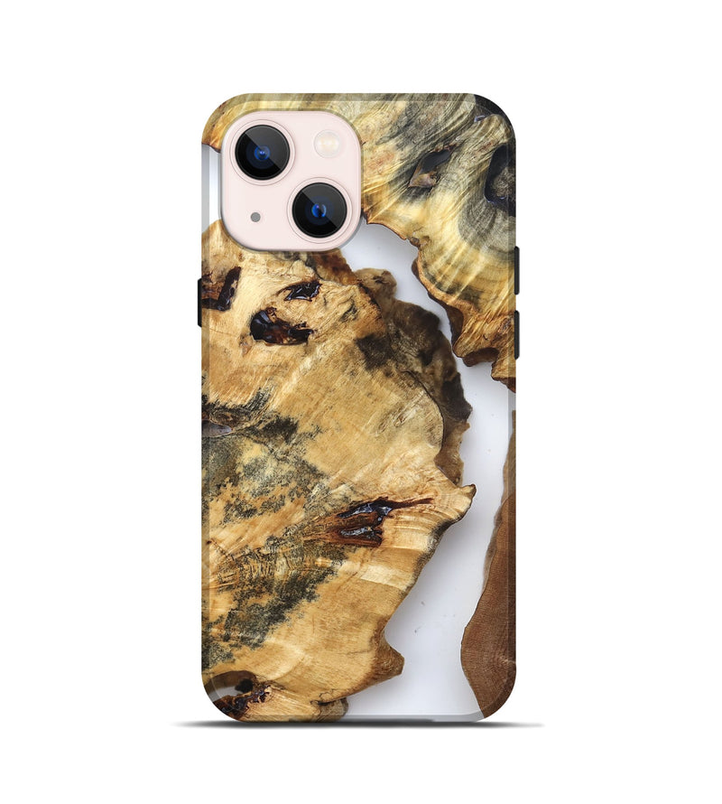 iPhone 13 mini Wood Live Edge Phone Case - Otha (Clear, 825943)