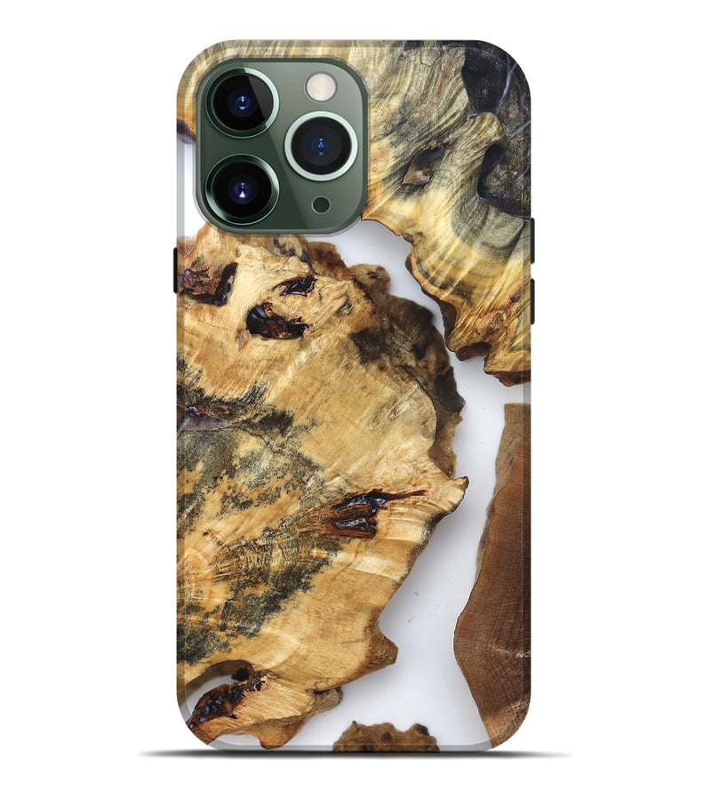 iPhone 13 Pro Max Wood Live Edge Phone Case - Otha (Clear, 825943)