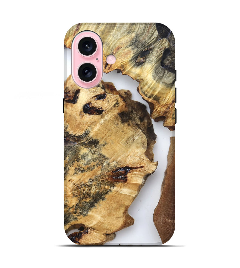 iPhone 17 Wood Live Edge Phone Case - Otha (Clear, 825943)