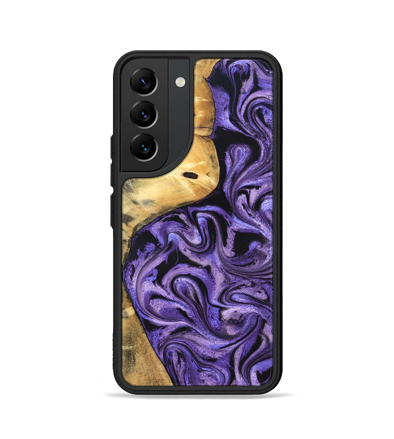 Galaxy S22 Wood Phone Case - Konner (Purple, 825969)
