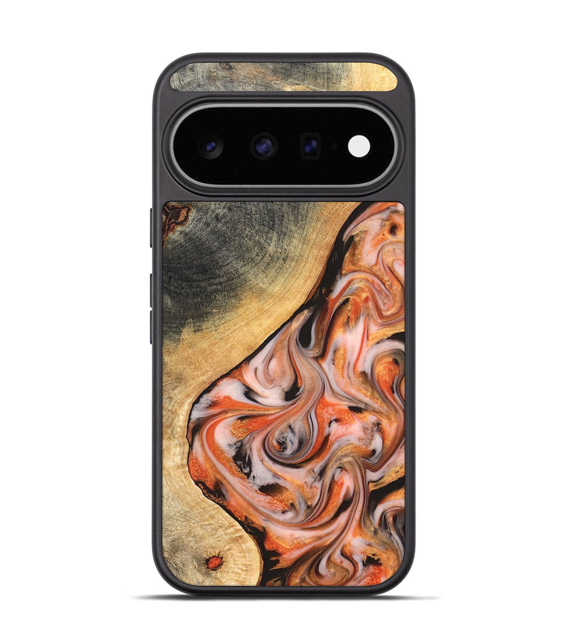 Pixel 11 Wood Phone Case - Jettie (Red, 825971)