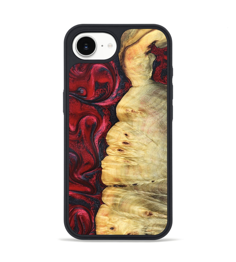 iPhone 17e Wood Phone Case - Kaleigh (Red, 825973)