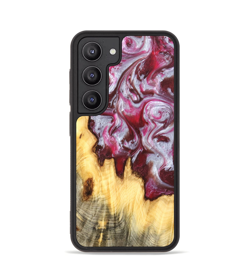 Galaxy S23 Wood Phone Case - Jammie (Red, 825975)