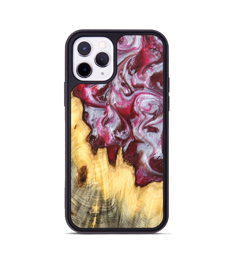 iPhone 11 Pro Wood Phone Case - Jammie (Red, 825975)