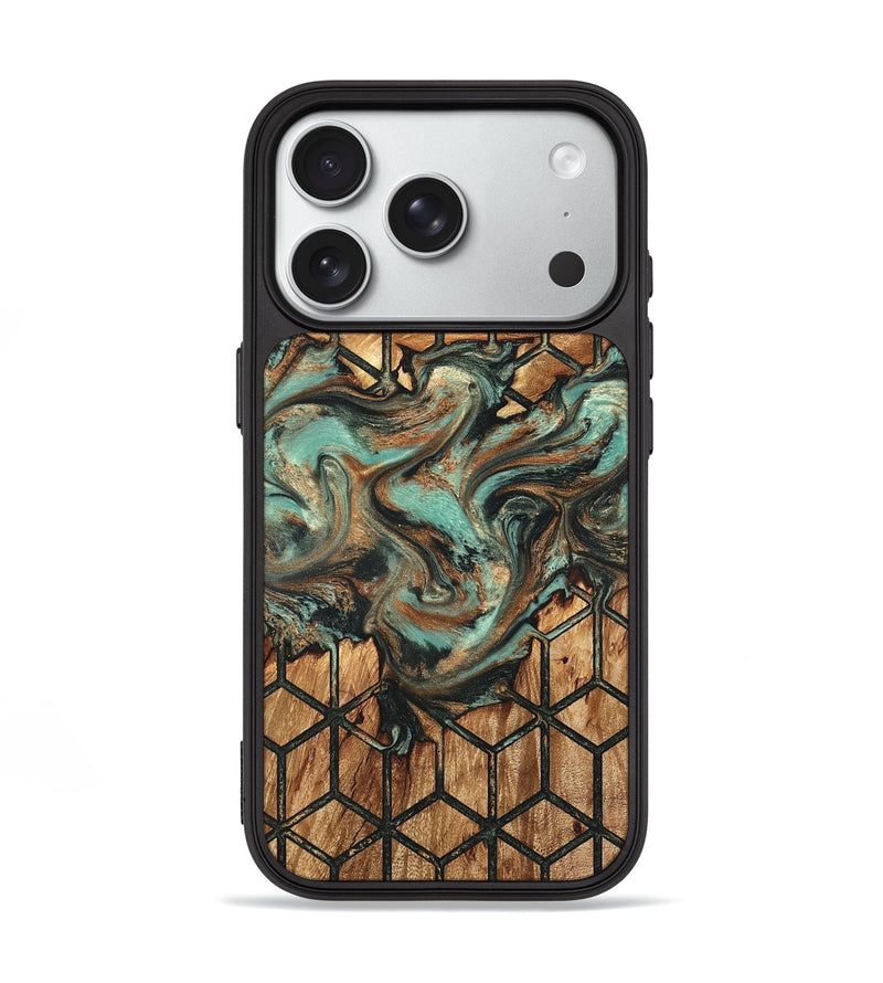 iPhone 18 Pro Wood Phone Case - Felecia (Pattern, 825998)