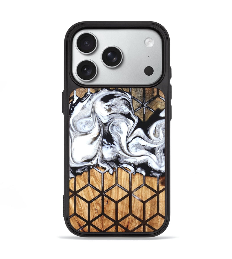 iPhone 18 Pro Wood Phone Case - Aryanna (Pattern, 825999)