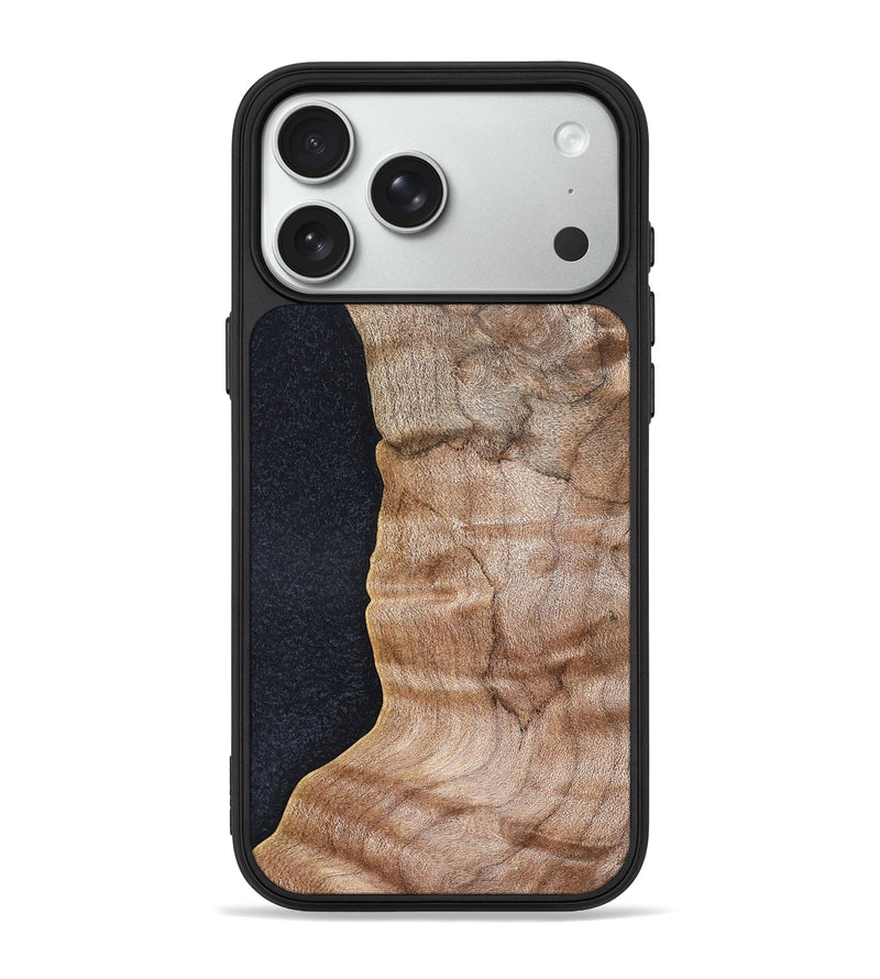 iPhone 18 Pro Max Wood Phone Case - Mazie (Wood Burl, 826011)