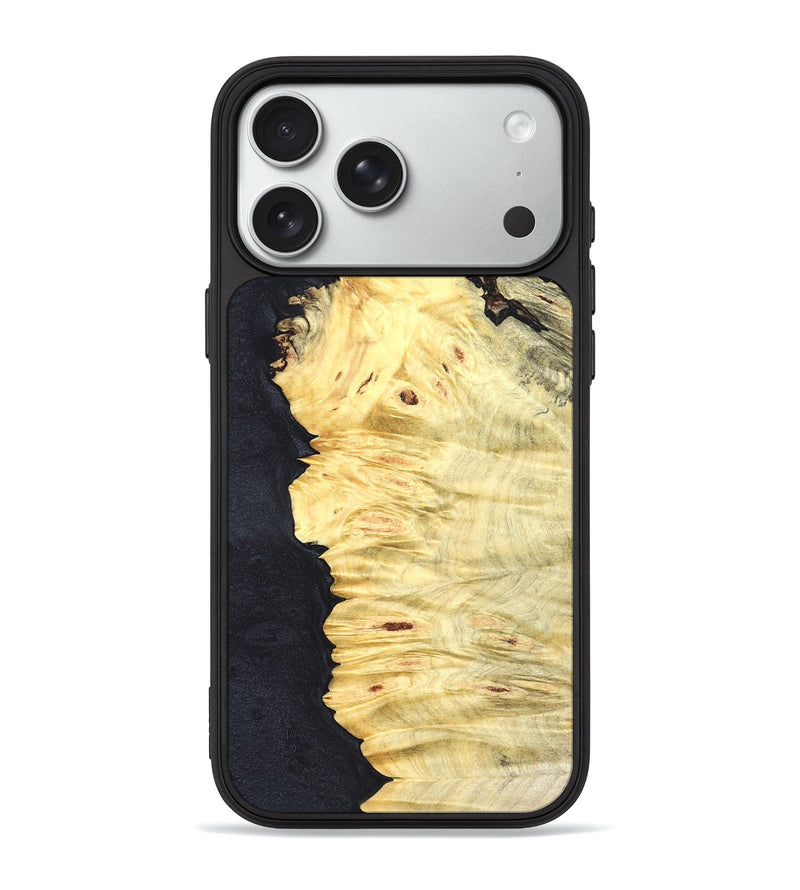 iPhone 18 Pro Max Wood Phone Case - Almon (Wood Burl, 826022)