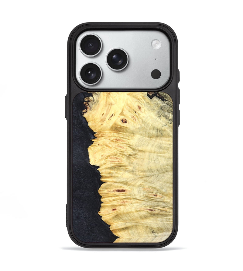 iPhone 18 Pro Wood Phone Case - Almon (Wood Burl, 826022)