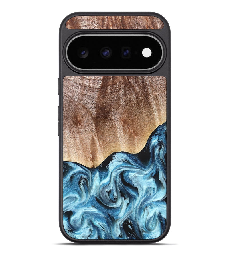 Pixel 11 Pro XL Wood Phone Case - Elliott (Blue, 826057)