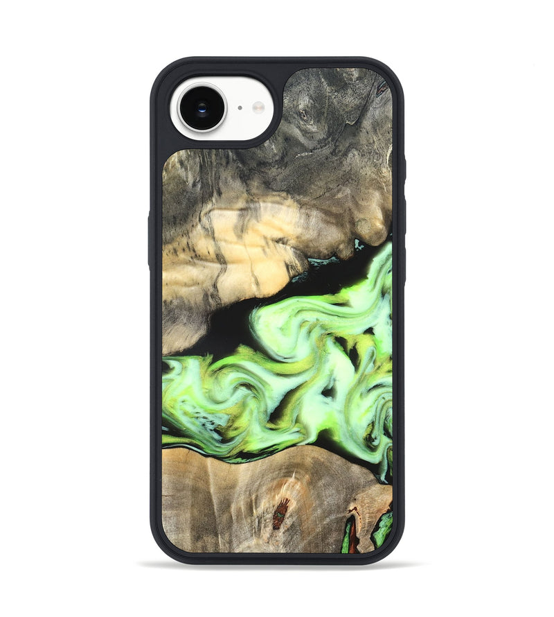 iPhone 17e Wood Phone Case - Greta (Neon, 826086)