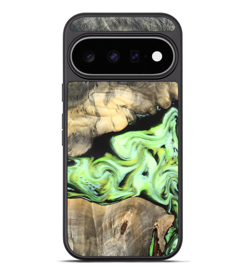 Pixel 11 Pro XL Wood Phone Case - Greta (Neon, 826086)