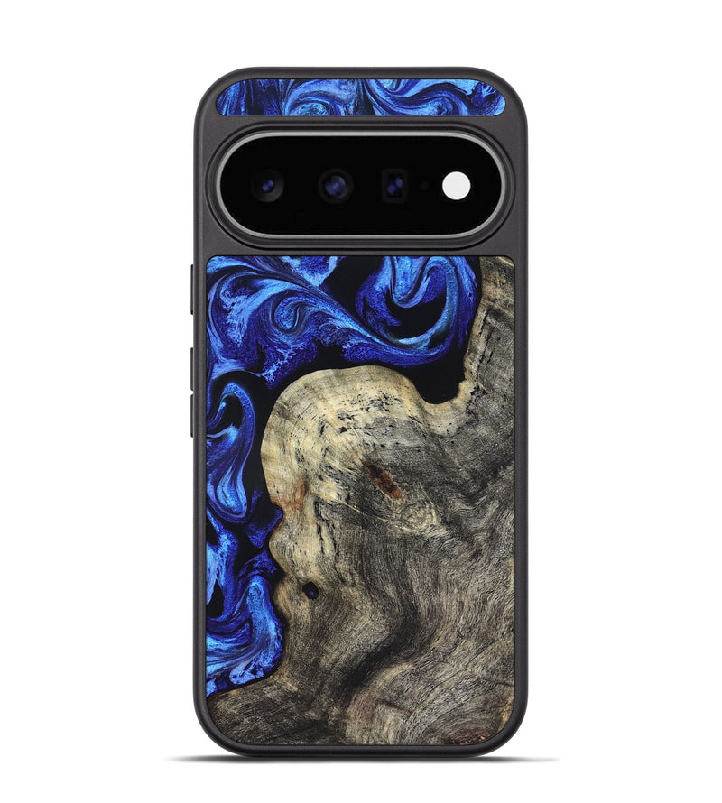 Pixel 11 Wood Phone Case - Macie (Blue, 826092)
