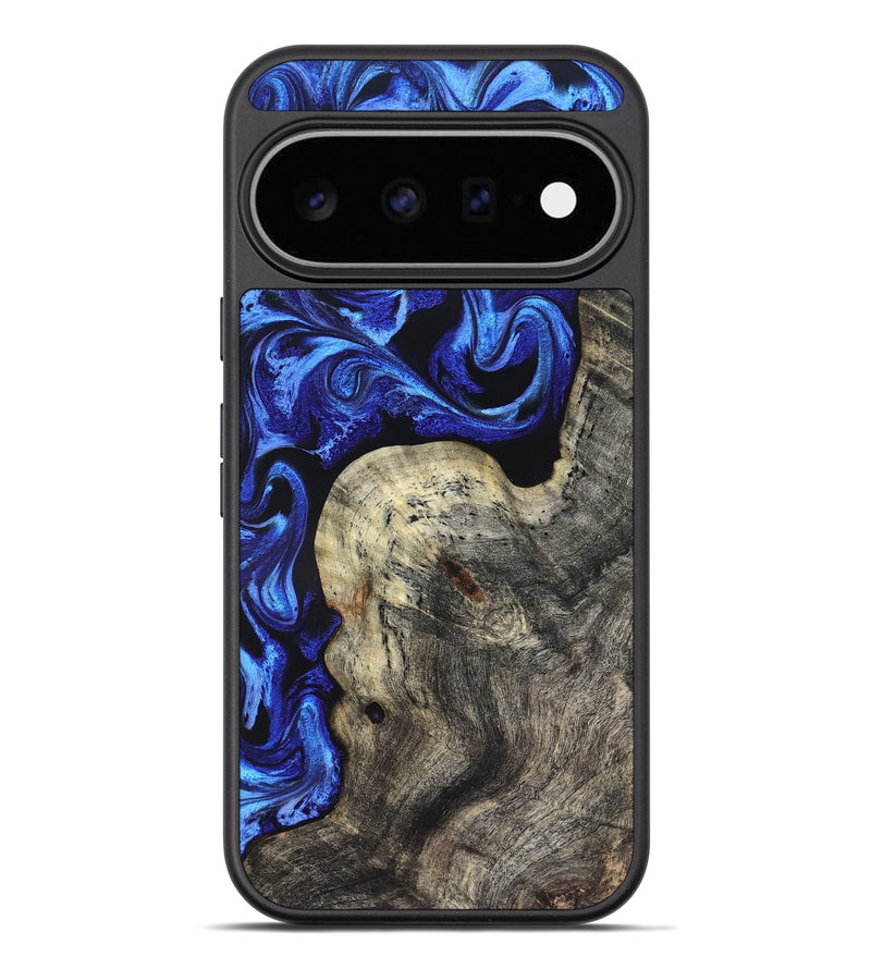 Pixel 11 Pro XL Wood Phone Case - Macie (Blue, 826092)