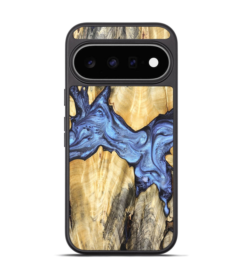 Pixel 11 Wood Phone Case - Ransom (Blue, 826093)