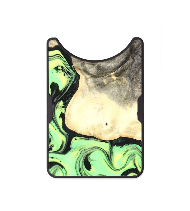 Alloy Wood Wallet - Amarion (Green, 826099)