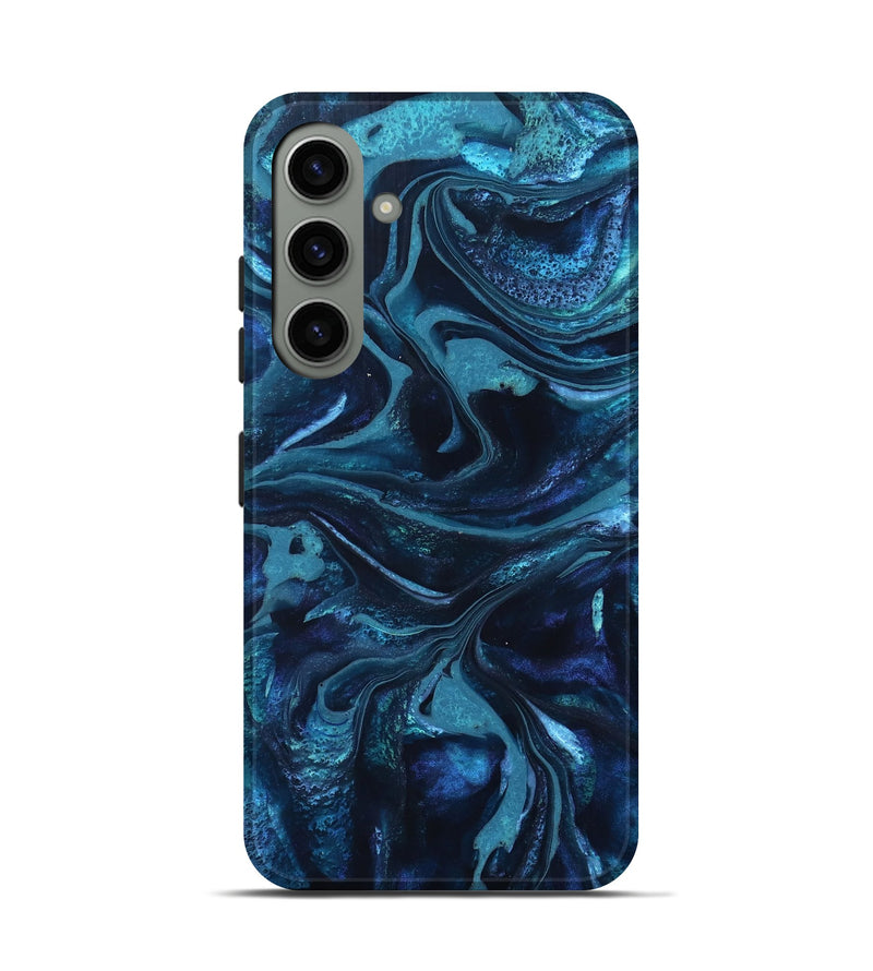 Galaxy S24 ResinArt Live Edge Phone Case - Laila (Blue, 826149)