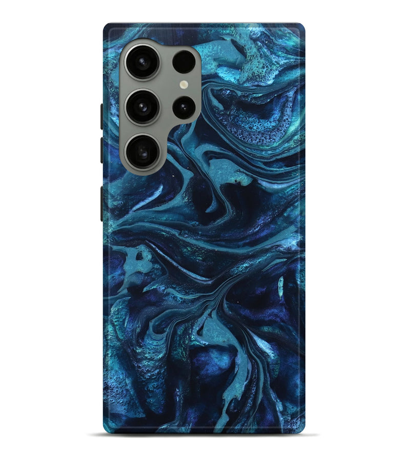 Galaxy S24 Ultra ResinArt Live Edge Phone Case - Laila (Blue, 826149)