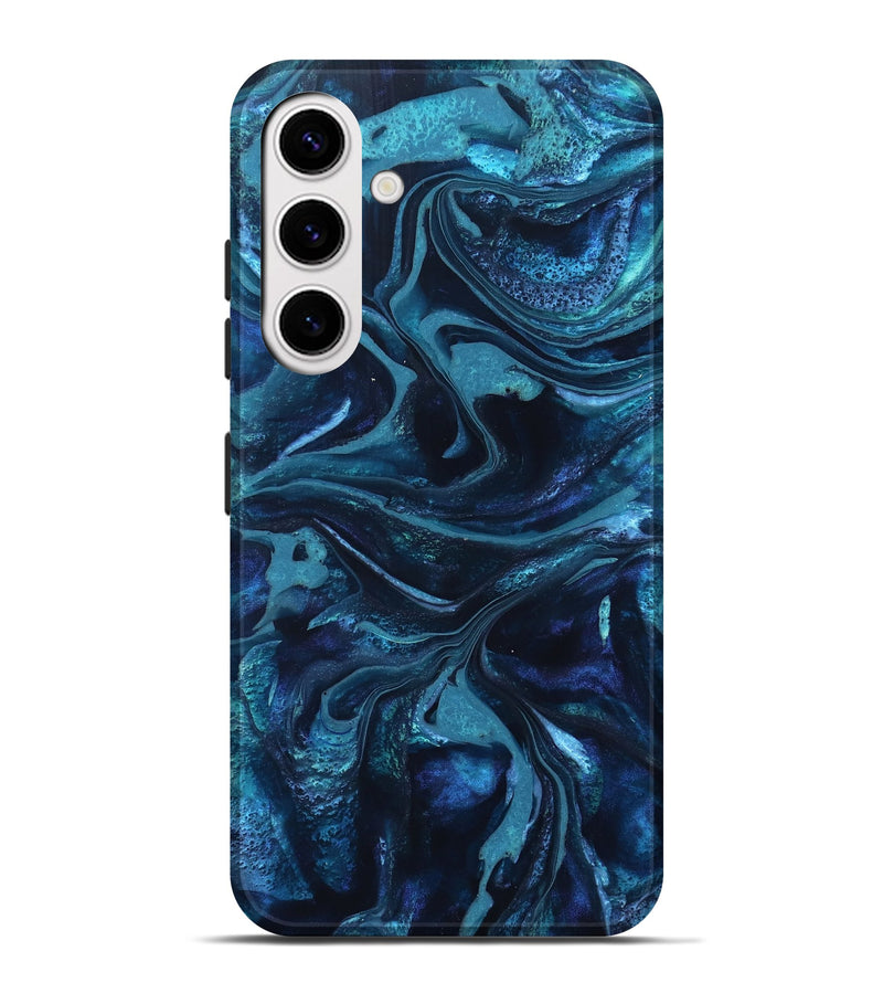 Galaxy S25 Plus ResinArt Live Edge Phone Case - Laila (Blue, 826149)