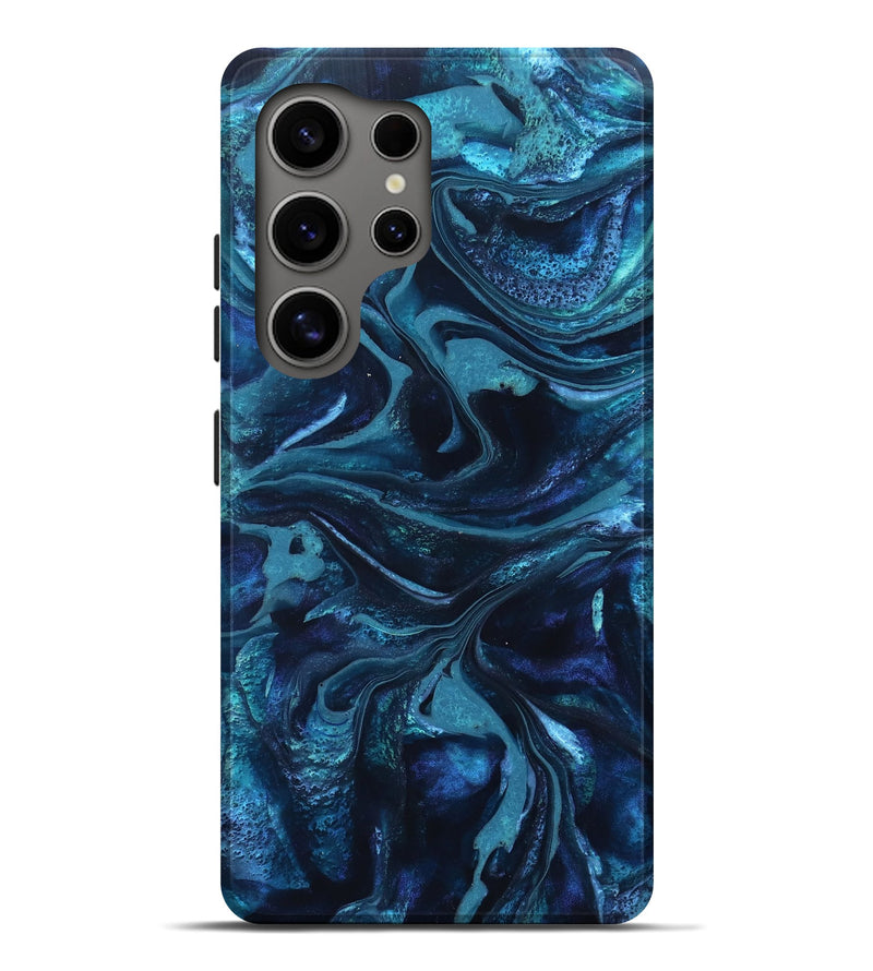 Galaxy S25 Ultra ResinArt Live Edge Phone Case - Laila (Blue, 826149)