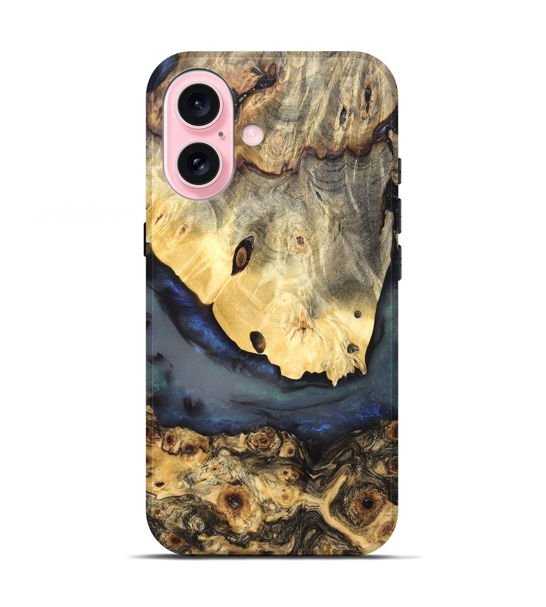 iPhone 17 Wood Live Edge Phone Case - Artie (Clear, 826157)