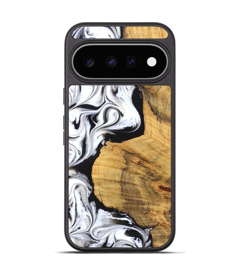 Pixel 11 Wood Phone Case - Julisa (Black & White, 826204)