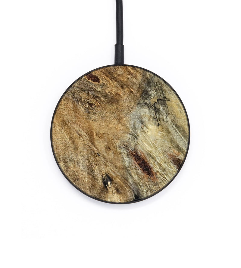 Circle Wood Wireless Charger - Bria (Black & White, 826205)