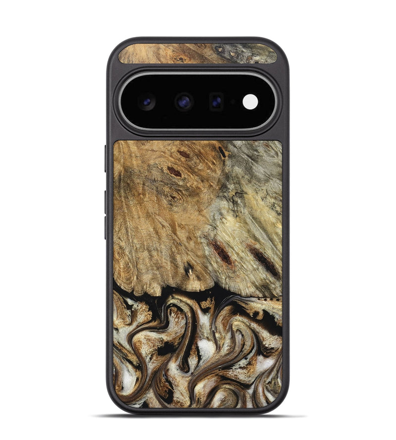 Pixel 11 Wood Phone Case - Bria (Black & White, 826205)