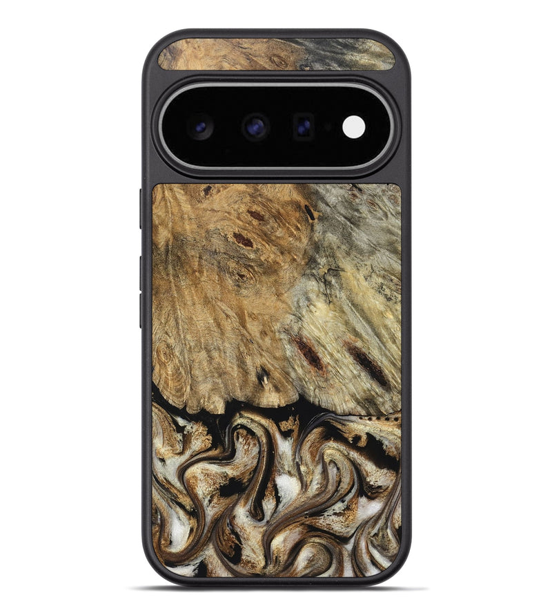 Pixel 11 Pro XL Wood Phone Case - Bria (Black & White, 826205)