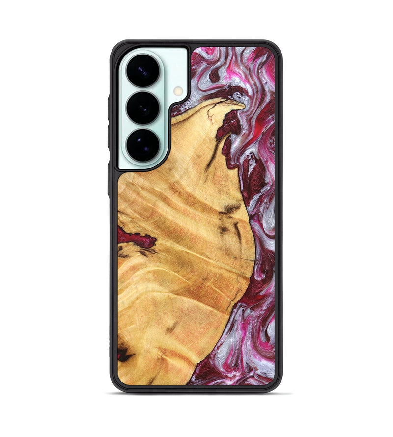 Galaxy S26 Plus Wood Phone Case - Cicely (Red, 826207)