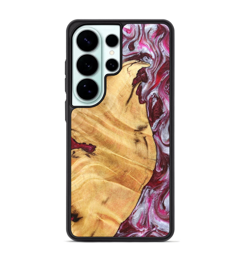 Galaxy S26 Ultra Wood Phone Case - Cicely (Red, 826207)