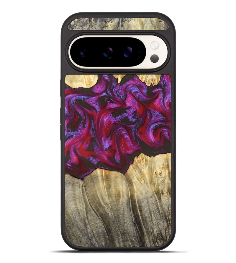 Pixel 10 Pro XL Wood Phone Case - Kelsi (Red, 826208)