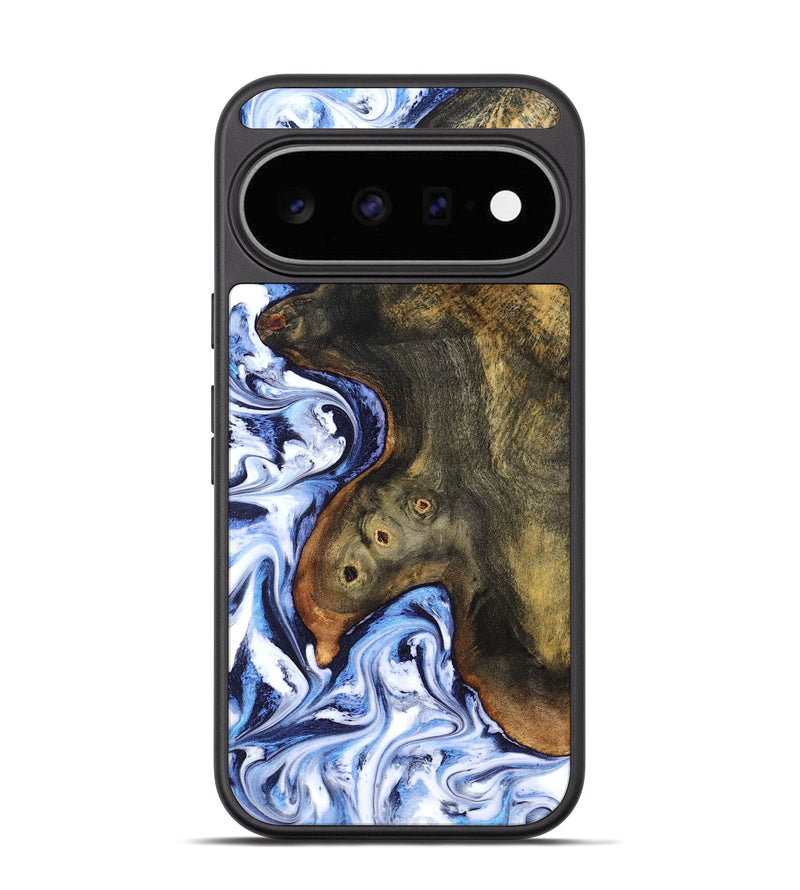 Pixel 11 Wood Phone Case - Kiara (Blue, 826269)