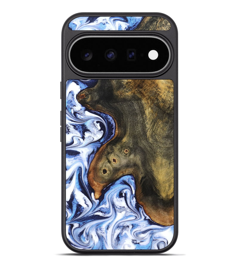 Pixel 11 Pro XL Wood Phone Case - Kiara (Blue, 826269)