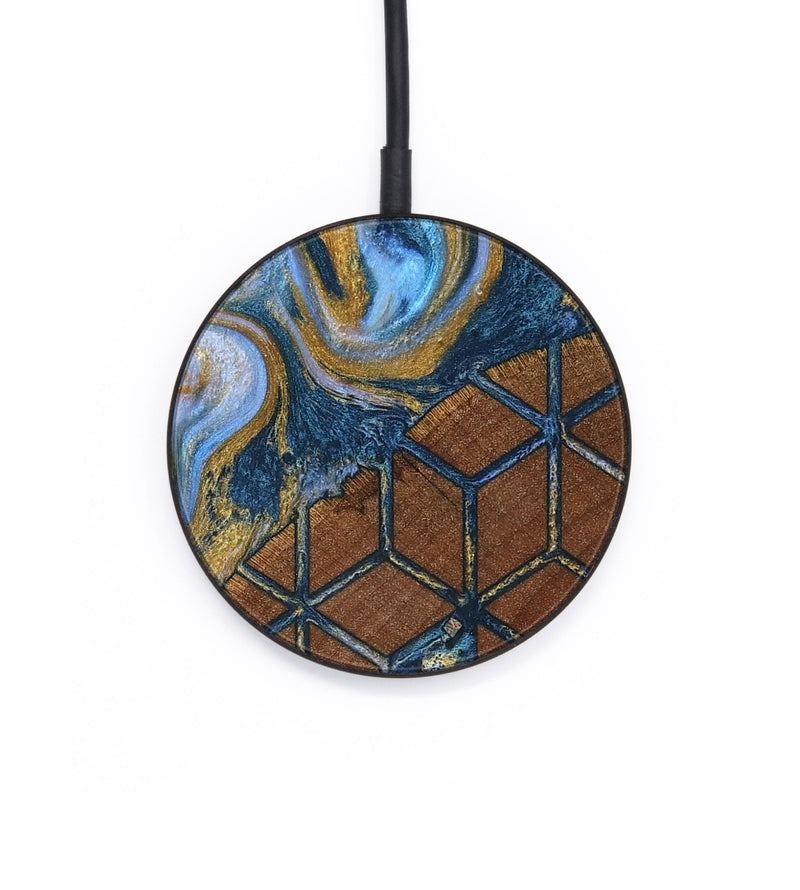 Circle Wood Wireless Charger - Nova (Pattern, 826273)