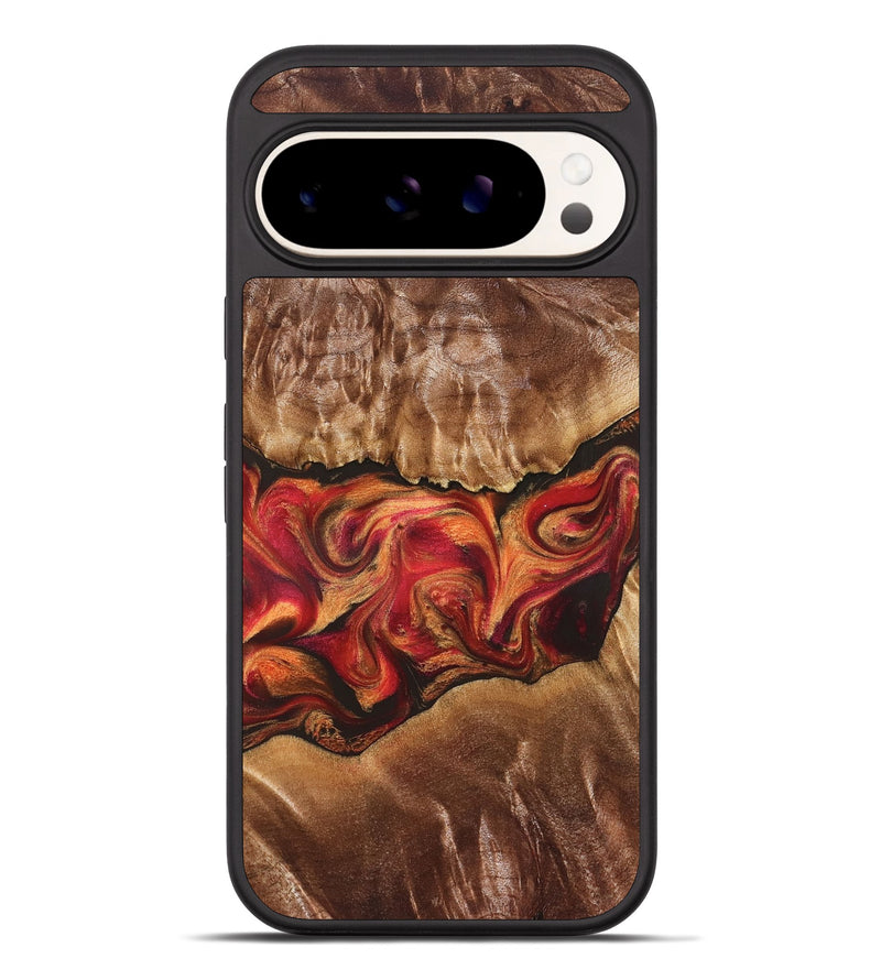 Pixel 10 Pro XL Wood Phone Case - Lorelai (Red, 826286)